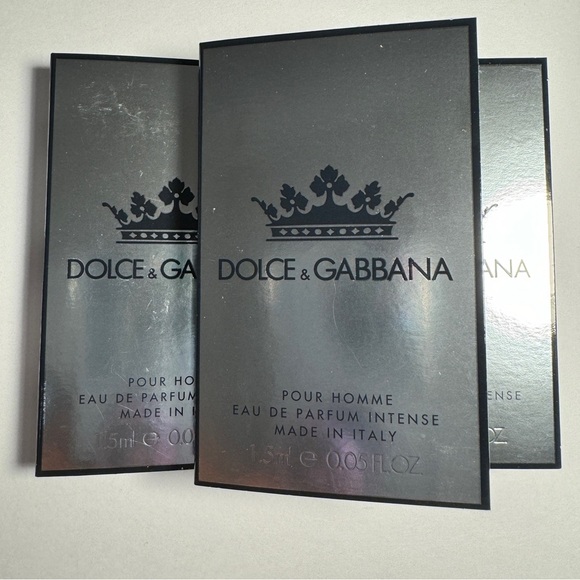 x3 Dolce & Gabanna K Pour Homme Eau de Parfum Intense .05oz Mini Spray NEW Scent - Picture 2 of 7